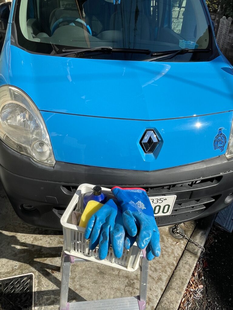 ああ年末 カングーを洗車するのだ カヌーワールド 西沢あつしのwebサイト